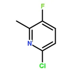 RHAWN 6-chloro-3-fluoro-2-methylpyridine