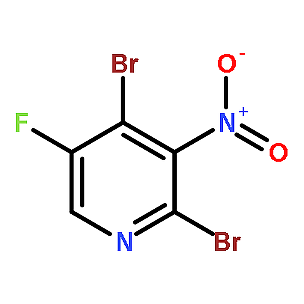 RHAWN 2,4-Dibromo-5-fluoro-3-nitropyridine
