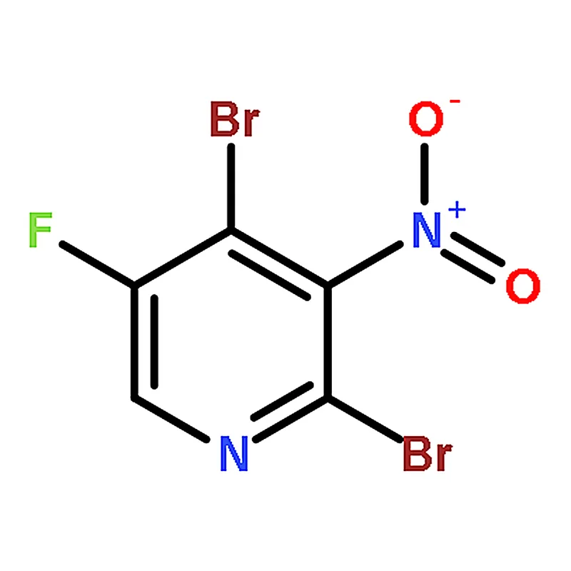 RHAWN 2,4-Dibromo-5-fluoro-3-nitropyridine
