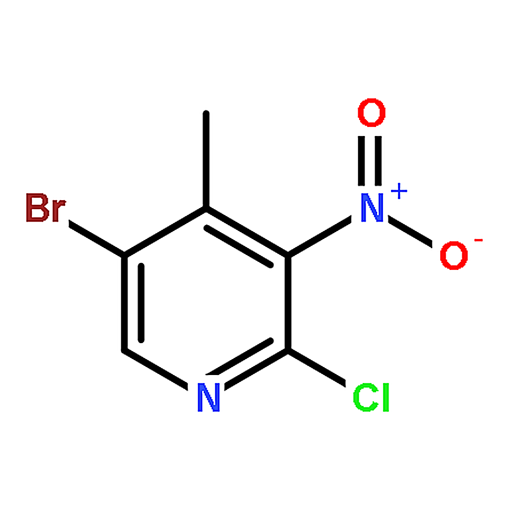 RHAWN 5-Bromo-2-chloro-4-methyl-3-nitropyridine