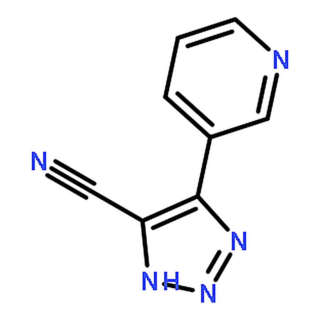 RHAWN 5-pyridin-3-yl-2H-triazole-4-carbonitrile