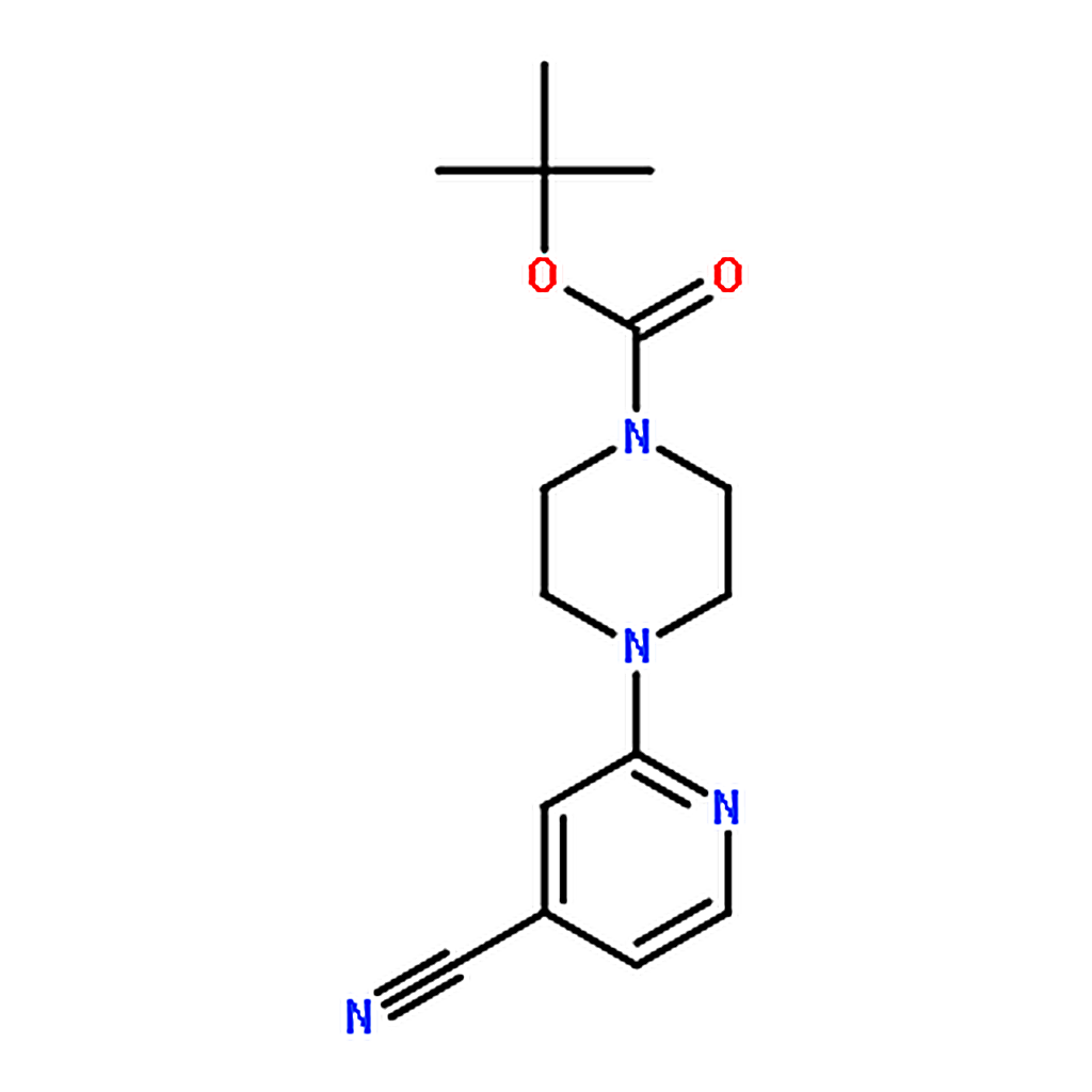 RHAWN 4-(4-Cyano-pyridin-2-yl)-piperazine-1-carboxylicacidtert-butylester