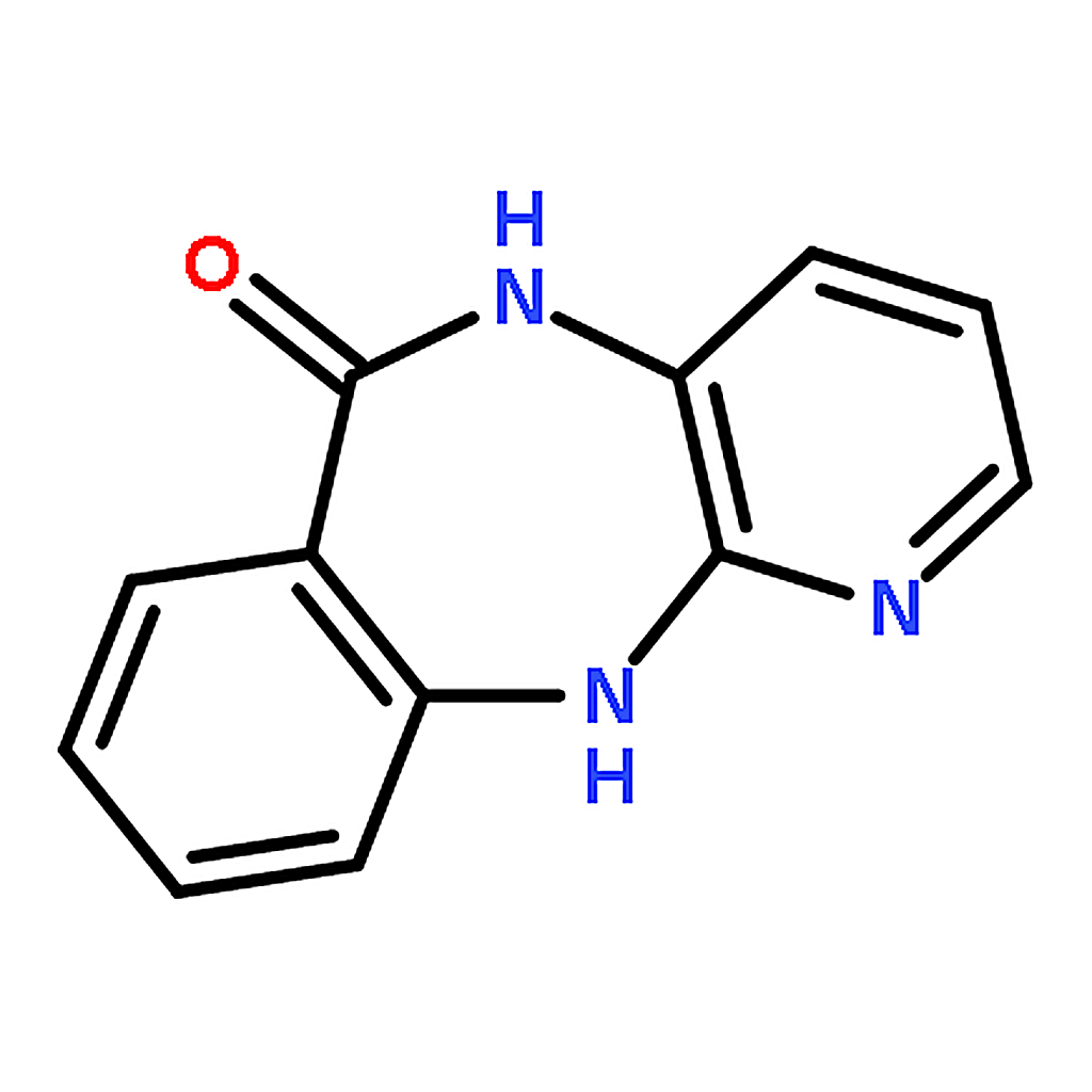 RHAWN 5，11-Dihydropyrido[2，3-b][1，4]benzodiazepin-6-one
