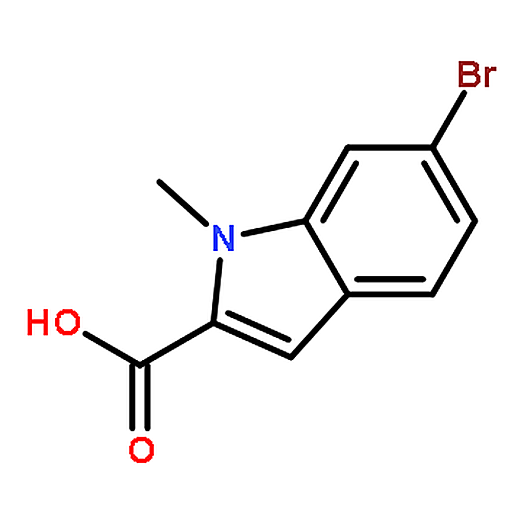RHAWN 6-Bromo-1-methyl-1H-indole-2-carboxylic acid