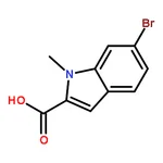 RHAWN 6-Bromo-1-methyl-1H-indole-2-carboxylic acid