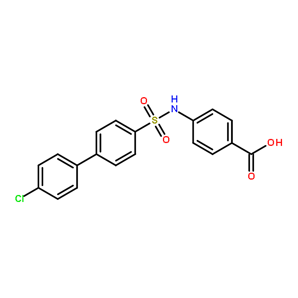 RHAWN 4-((4’-Chloro-[1，1’-Biphenyl])-4-Sulfonamido)Benzoic Acid