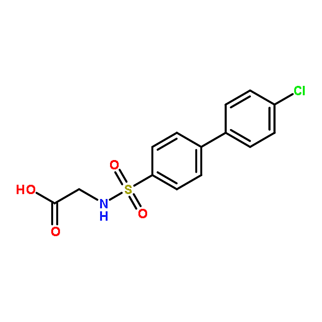 RHAWN ((4'-Chloro-[1，1'-biphenyl]-4-yl)sulfonyl)glycine