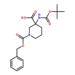 RHAWN 1-((Benzyloxy)carbonyl)-3-((tert-butoxycarbonyl)amino)piperidine-3-carboxylic acid