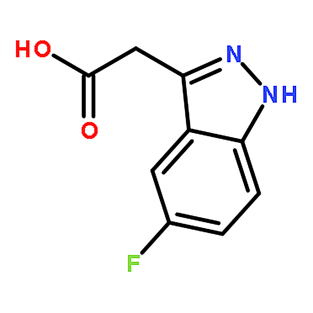 RHAWN 2-(5-Fluoro-1H-indazol-3-yl)acetic acid