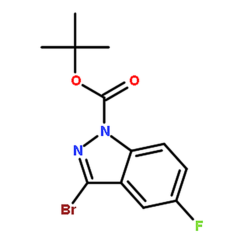 RHAWN tert-Butyl 3-bromo-5-fluoro-1H-indazole-1-carboxylate