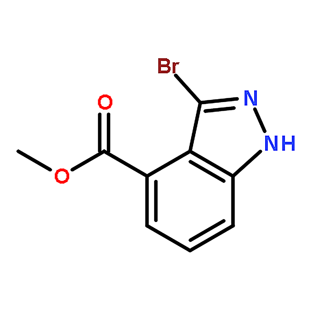RHAWN Methyl 3-bromo-1H-indazole-4-carboxylate