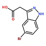 RHAWN 2-(5-Bromo-1H-indazol-3-yl)acetic acid