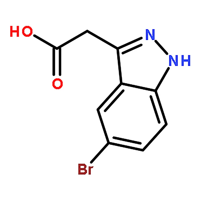 RHAWN 2-(5-Bromo-1H-indazol-3-yl)acetic acid