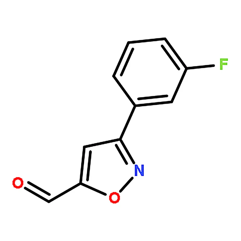 RHAWN 3-(3-Fluorophenyl)isoxazole-5-carbaldehyde