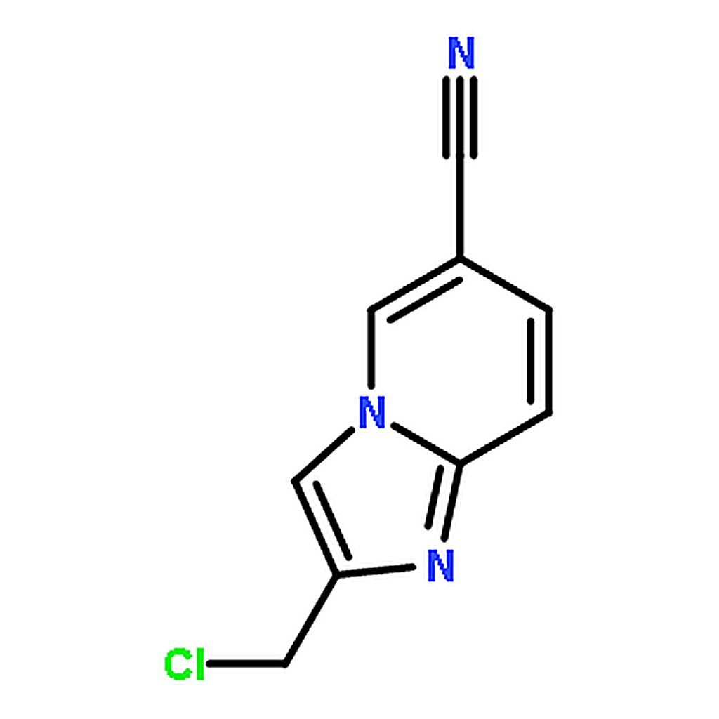RHAWN 2-(Chloromethyl)imidazo[1,2-a]pyridine-6-carbonitrile