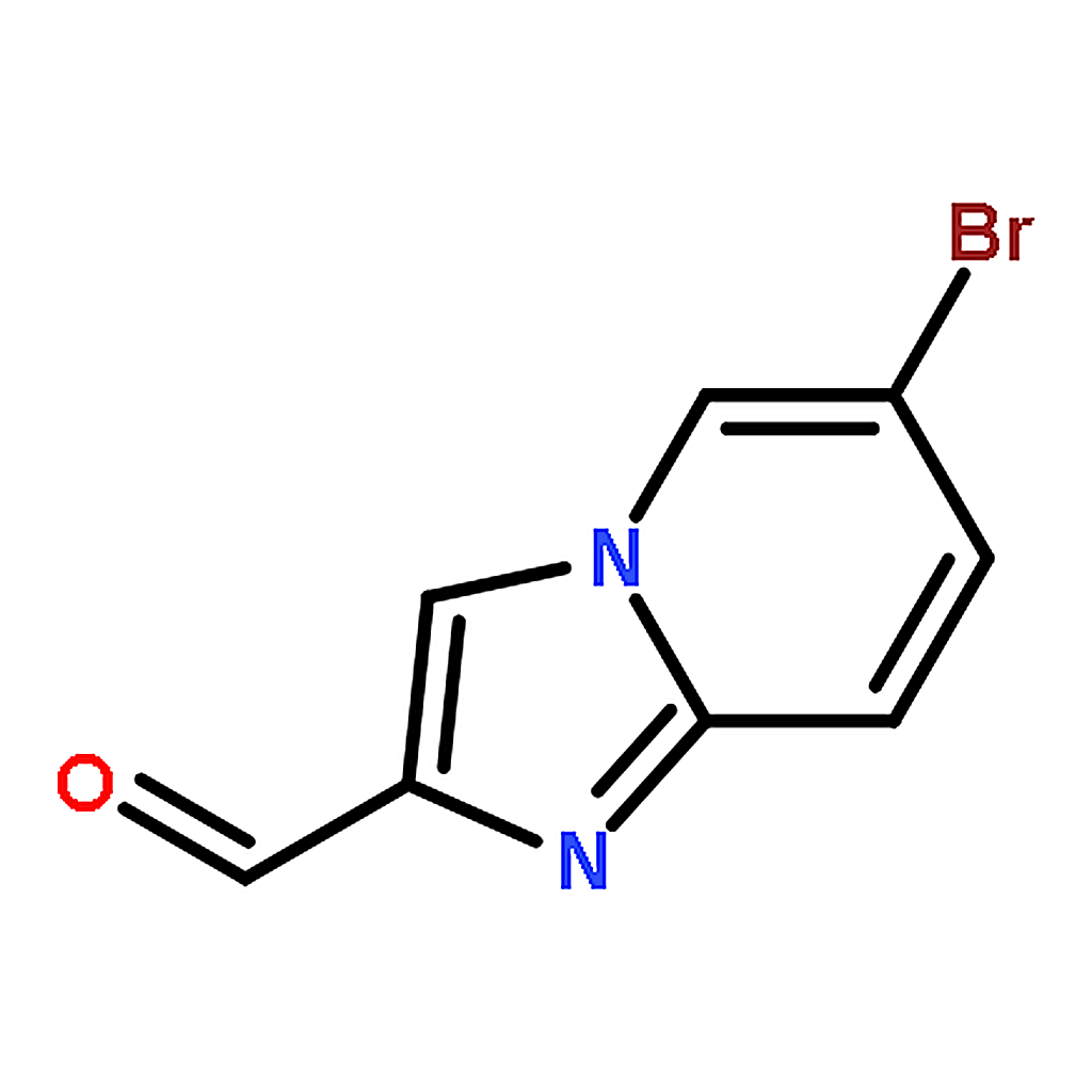 RHAWN 6-Bromoimidazo[1,2-a]pyridine-2-carbaldehyde