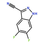 RHAWN 5,6-Difluoro-1H-indazole-3-carbonitrile