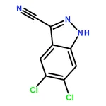 RHAWN 5,6-Dichloro-1H-indazole-3-carbonitrile