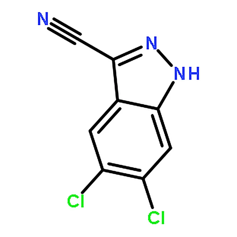 RHAWN 5,6-Dichloro-1H-indazole-3-carbonitrile