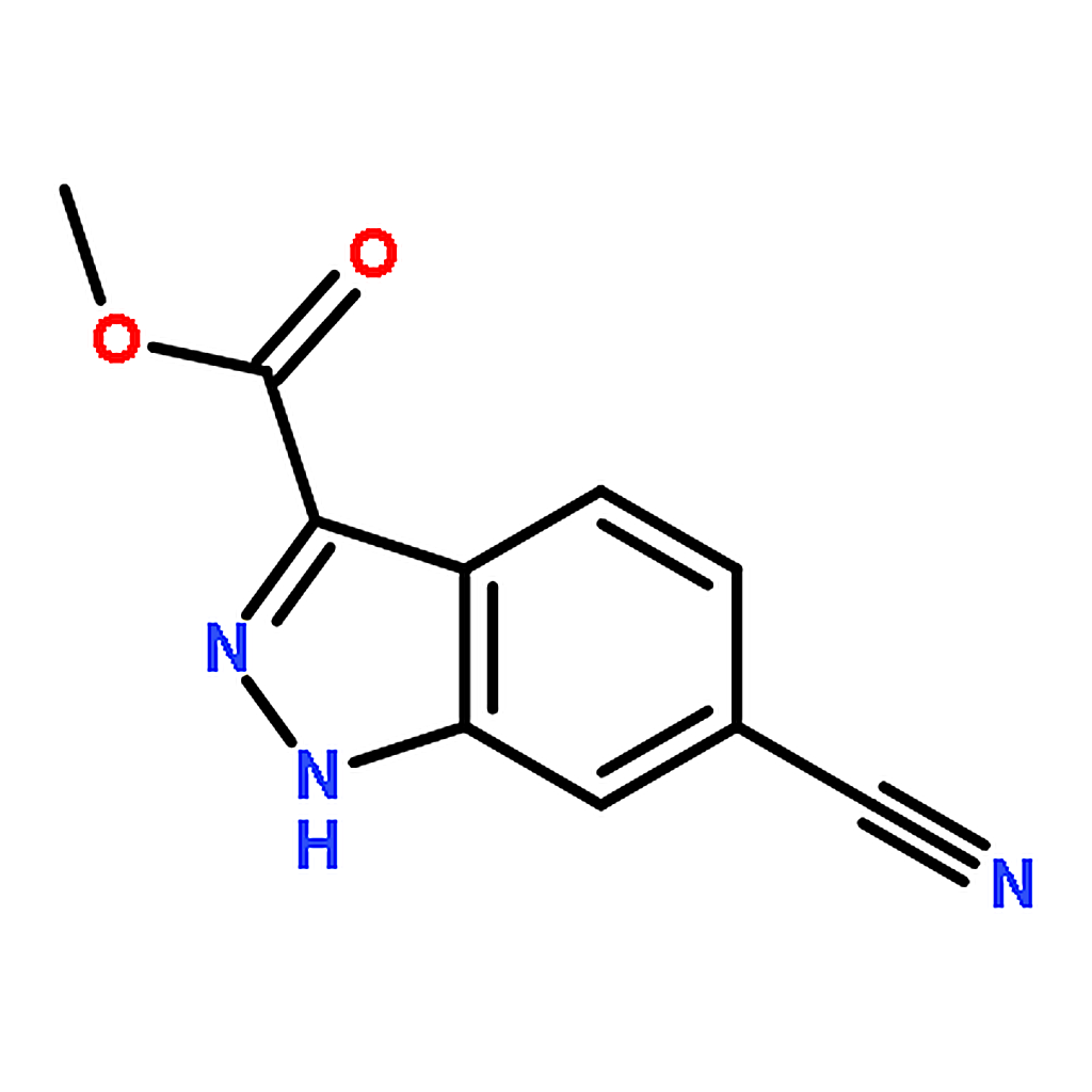 RHAWN Methyl 6-cyano-1H-indazole-3-carboxylate