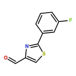 RHAWN 2-(3-Fluorophenyl)thiazole-4-carbaldehyde