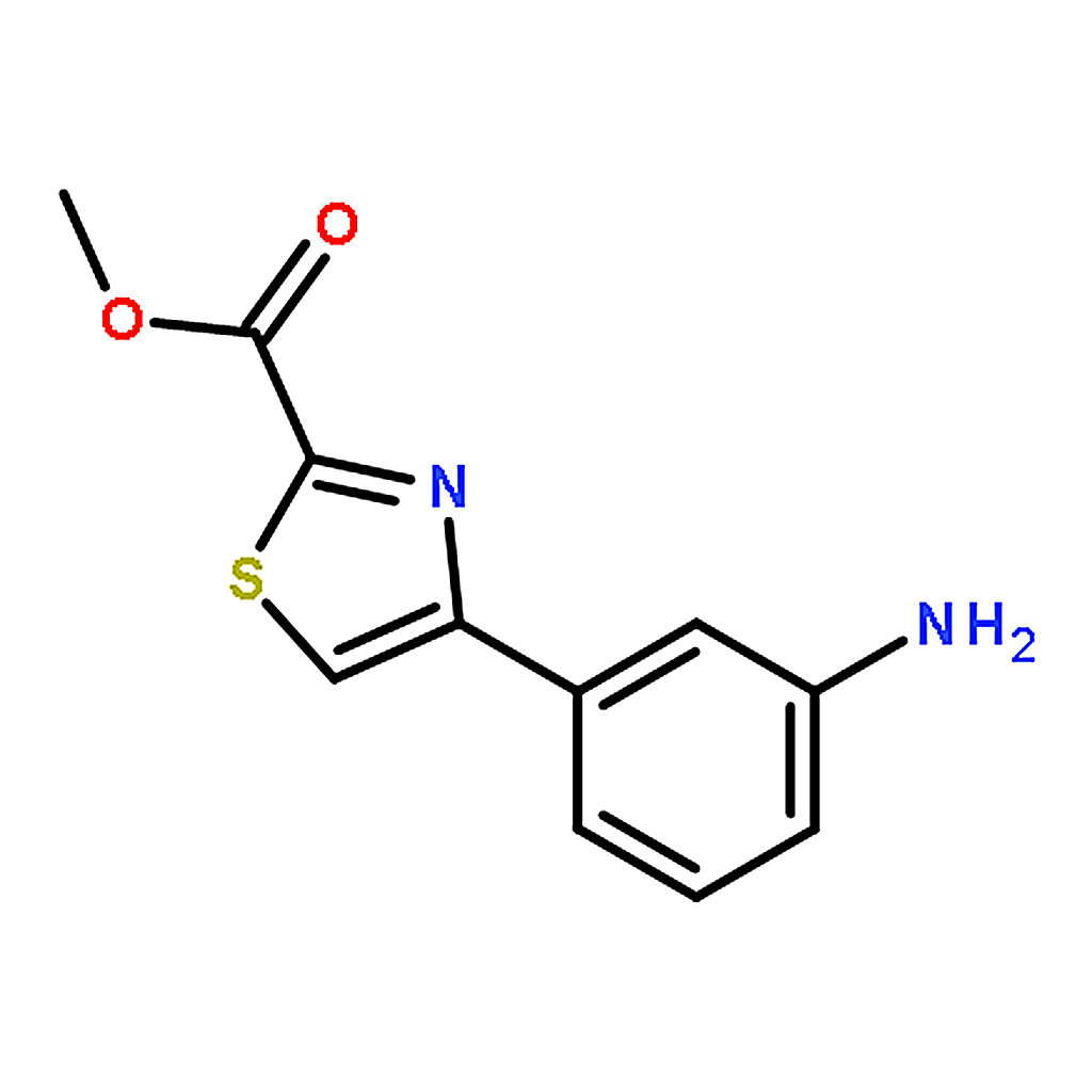 RHAWN Methyl 4-(3-aminophenyl)thiazole-2-carboxylate