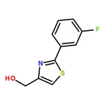 RHAWN (2-(3-Fluorophenyl)thiazol-4-yl)methanol