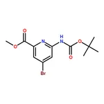 RHAWN methyl4-bromo-6-((tert-butoxycarbonyl)amino)picolinate