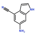 RHAWN 1H-Indole-4-Carbonitrile,6-Amino-(9CI)