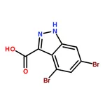 RHAWN 4,6-Dibromo-1H-indazole-3-carboxylic acid