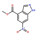 RHAWN Methyl 6-nitro-1H-indazole-4-carboxylate
