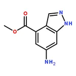RHAWN Methyl 6-amino-1H-indazole-4-carboxylate