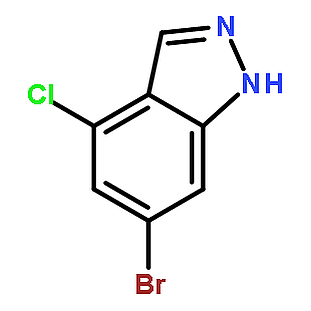 RHAWN 6-Bromo-4-chloro-1H-indazole