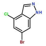 RHAWN 6-Bromo-4-chloro-1H-indazole