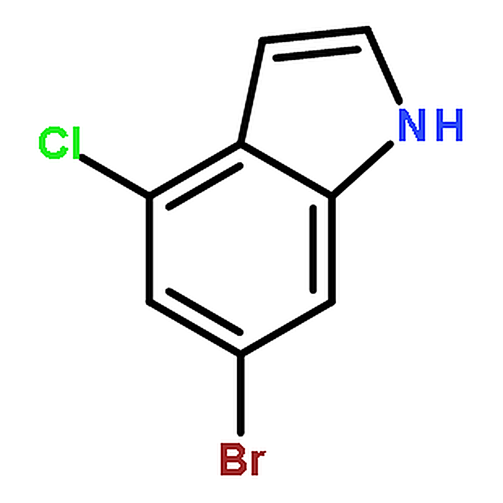 RHAWN 6-Bromo-4-chloro-1H-indole
