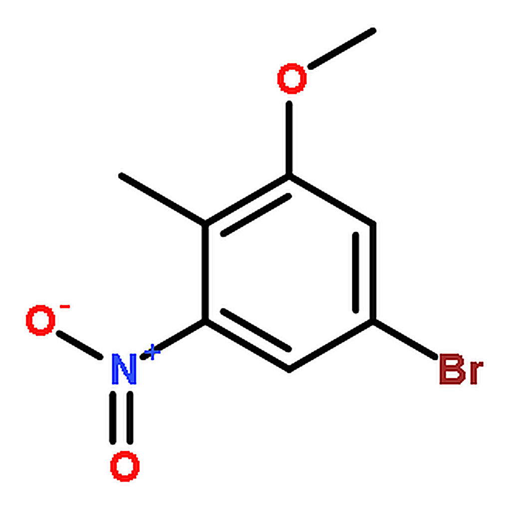 RHAWN 5-Bromo-1-methoxy-2-methyl-3-nitrobenzene