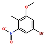 RHAWN 5-Bromo-1-methoxy-2-methyl-3-nitrobenzene