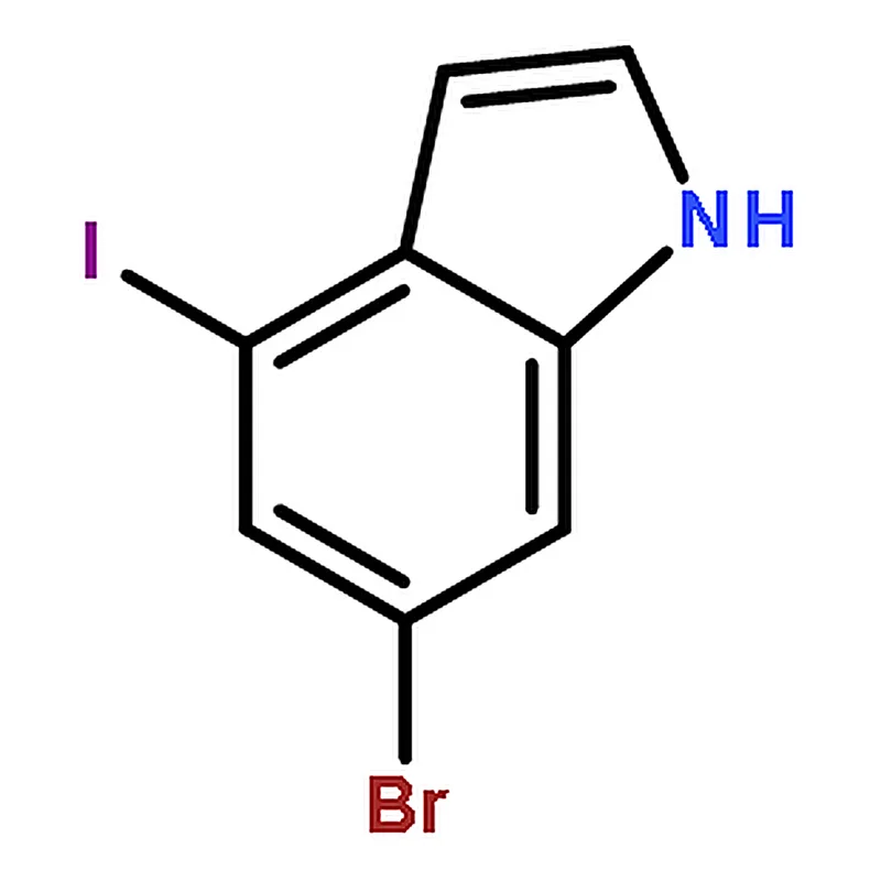 RHAWN 6-Bromo-4-iodo-1H-indole