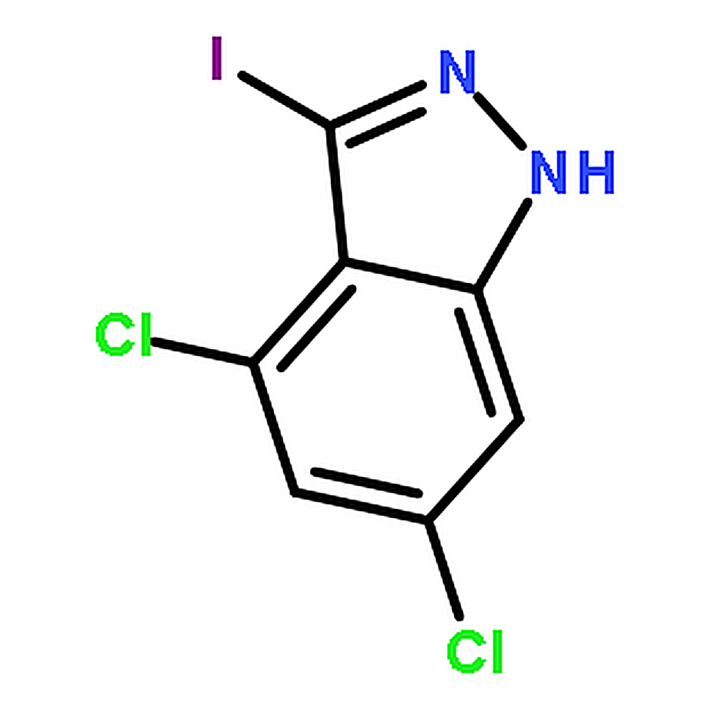 RHAWN 4,6-Dichloro-3-iodo-1H-indazole