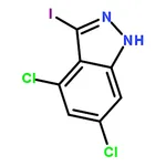 RHAWN 4,6-Dichloro-3-iodo-1H-indazole