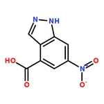 RHAWN 6-Nitro-1H-indazol-4-carboxylic acid
