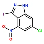 RHAWN 6-Chloro-3-iodo-4-nitro-1H-indazole