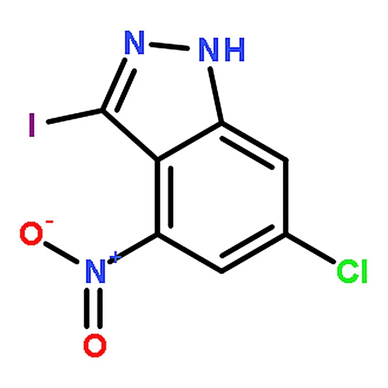 RHAWN 6-Chloro-3-iodo-4-nitro-1H-indazole