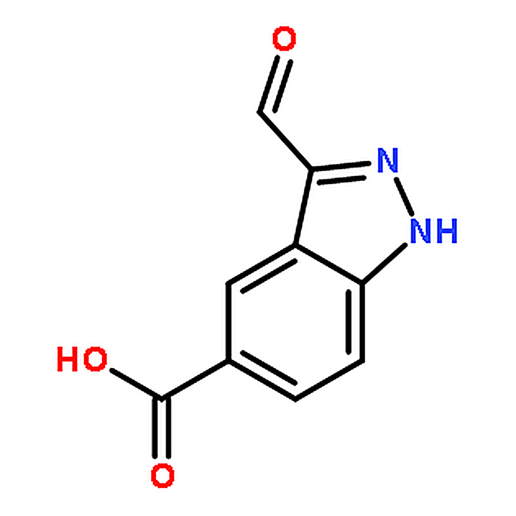RHAWN 3-Formyl-1H-indazole-5-carboxylic acid