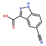 RHAWN 5-Cyano-1H-indazole-3-carboxylic acid