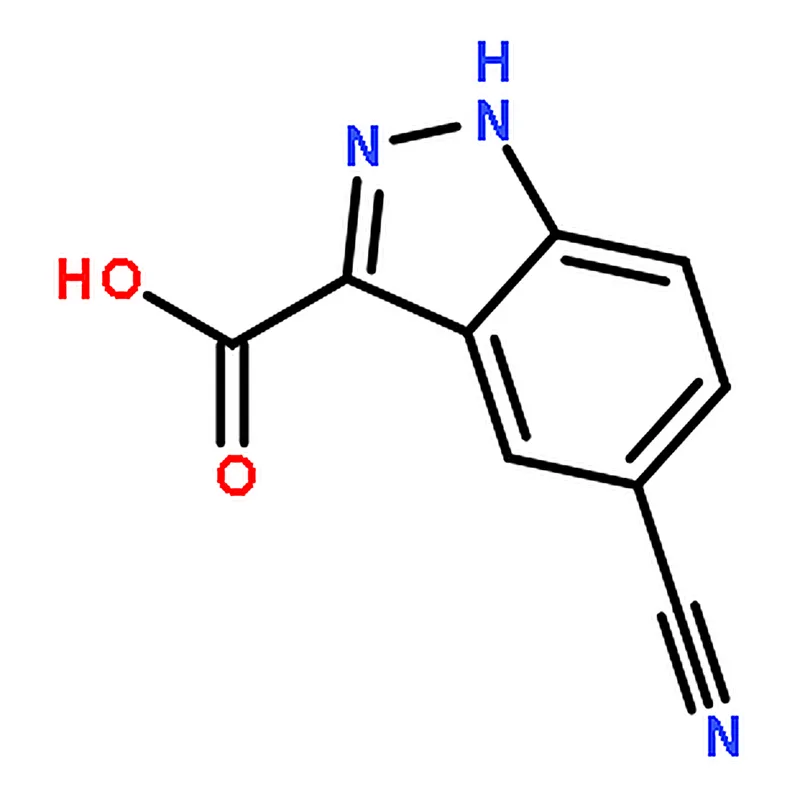 RHAWN 5-Cyano-1H-indazole-3-carboxylic acid