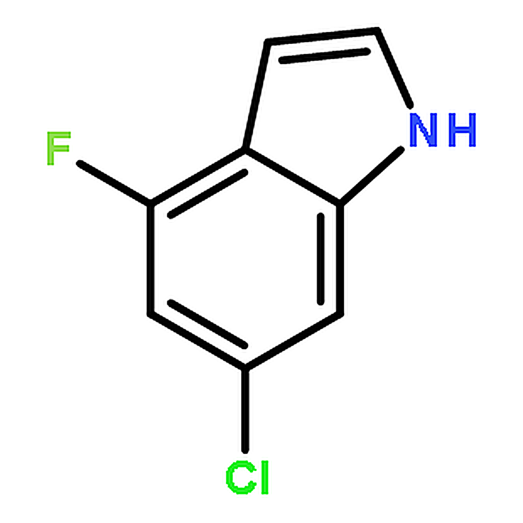 RHAWN 6-Chloro-4-fluoro-1H-indole