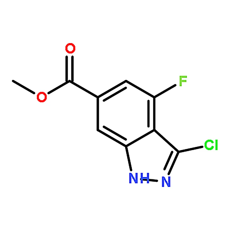 RHAWN Methyl 3-chloro-4-fluoro-1H-indazole-6-carboxylate