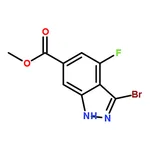 RHAWN Methyl 3-bromo-4-fluoro-1H-indazole-6-carboxylate