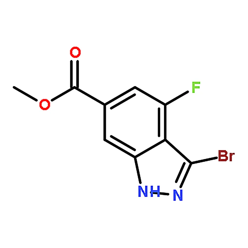 RHAWN Methyl 3-bromo-4-fluoro-1H-indazole-6-carboxylate